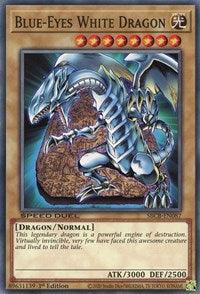 Blue-Eyes White Dragon [SBCB-EN087] Common - Doe's Cards