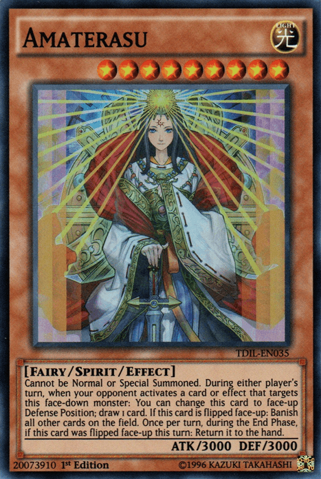 Amaterasu [TDIL-EN035] Super Rare - Doe's Cards