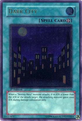 Dark City [POTD-EN048] Ultimate Rare - Doe's Cards