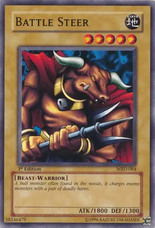 Battle Steer [MRD-064] Common - Doe's Cards