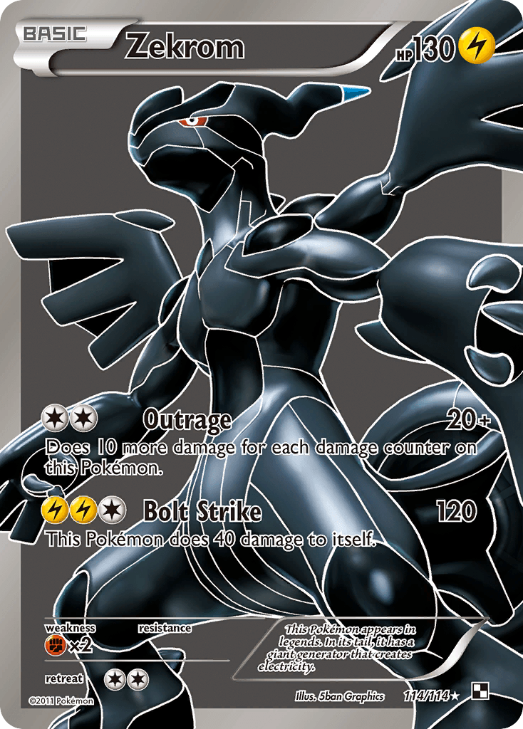 Zekrom (114/114) [Black & White: Base Set] - Doe's Cards