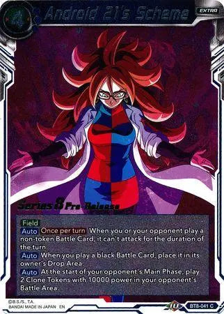 Android 21's Scheme (BT8-041_PR) [Malicious Machinations Prerelease Promos] - Doe's Cards