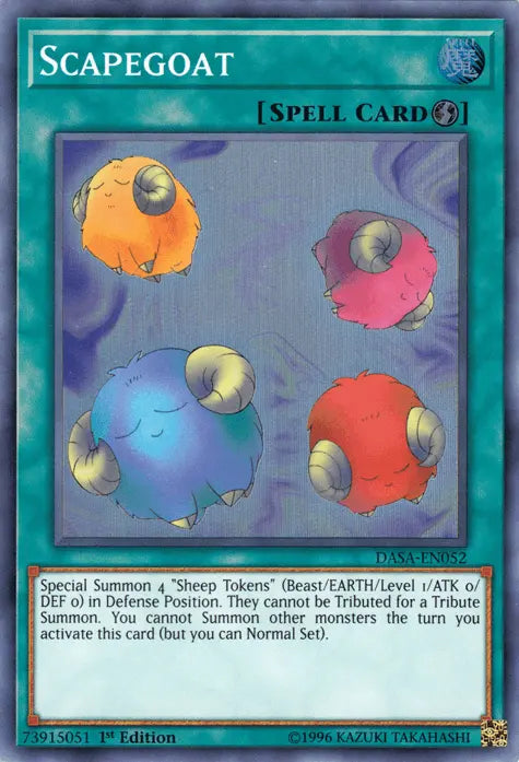 Scapegoat [DASA-EN052] Super Rare - Doe's Cards