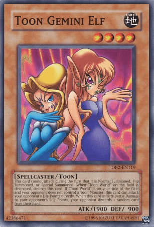 Toon Gemini Elf [DB2-EN119] Common - Doe's Cards