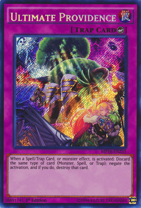 Ultimate Providence [MP16-EN233] Secret Rare - Doe's Cards