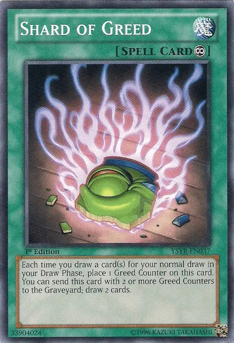 Shard of Greed [YSYR-EN037] Common - Doe's Cards