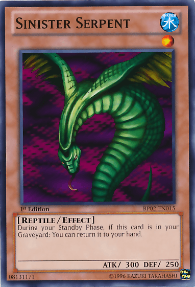 Sinister Serpent [BP02-EN015] Common - Doe's Cards