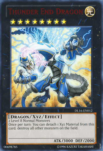 Thunder End Dragon (Red) [DL16-EN012] Rare - Doe's Cards