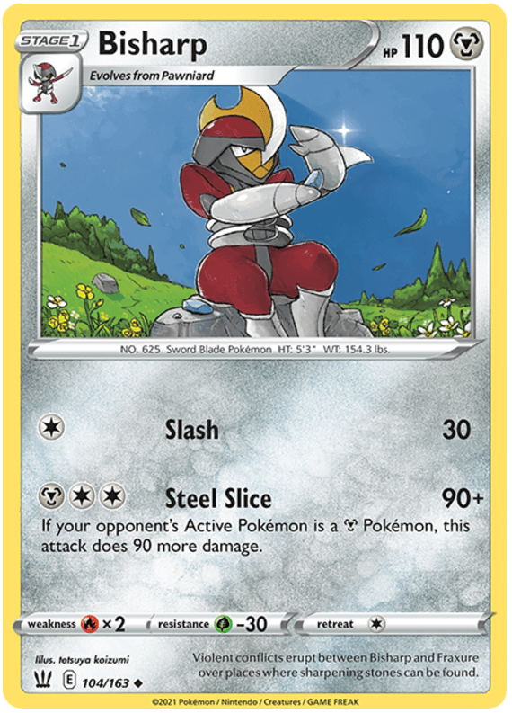 Bisharp (104/163) [Sword & Shield: Battle Styles] - Doe's Cards