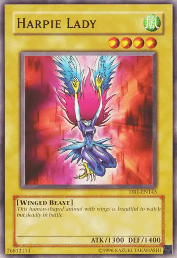 Harpie Lady [DB1-EN145] Common - Doe's Cards