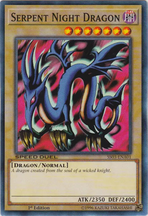 Serpent Night Dragon [SS03-ENA01] Common - Doe's Cards