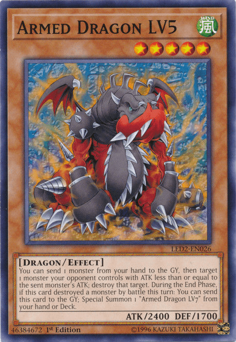 Armed Dragon LV5 [LED2-EN026] Common - Doe's Cards