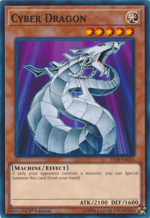 Cyber Dragon [YS18-EN014] Common - Doe's Cards