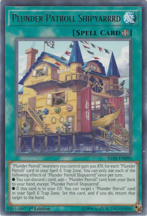 Plunder Patroll Shipyarrrd [IGAS-EN090] Rare - Doe's Cards