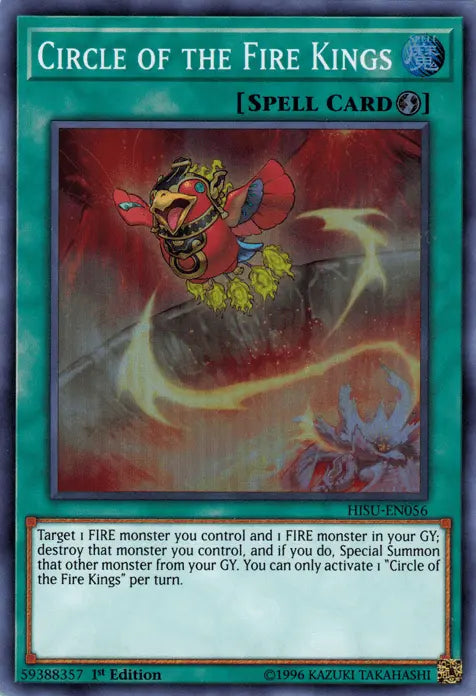 Circle of the Fire Kings [HISU-EN056] Super Rare - Doe's Cards