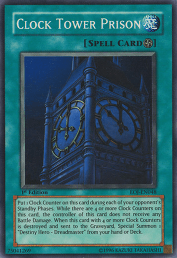 Clock Tower Prison [EOJ-EN048] Super Rare - Doe's Cards