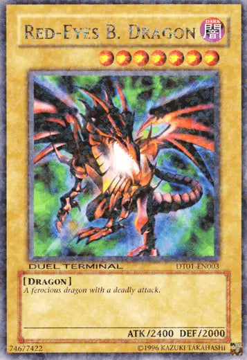 Red-Eyes B. Dragon [DT01-EN003] Rare - Doe's Cards