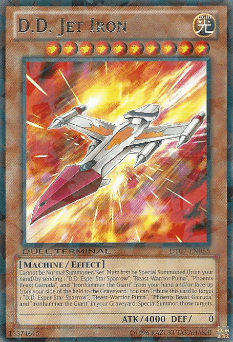 D.D. Jet Iron [DT07-EN055] Rare - Doe's Cards