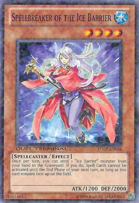 Spellbreaker of the Ice Barrier [DT03-EN076] Common - Doe's Cards