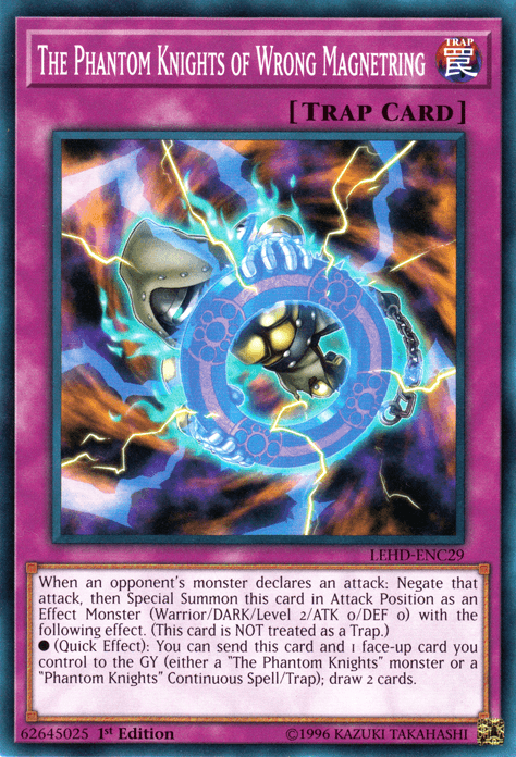 The Phantom Knights of Wrong Magnetring [LEHD-ENC29] Common - Doe's Cards