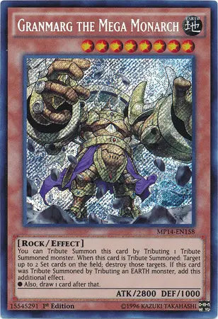Granmarg the Mega Monarch [MP14-EN158] Secret Rare - Doe's Cards
