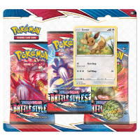 Pokémon Battle styles - 3 pack blister- EEVEE - Doe's Cards