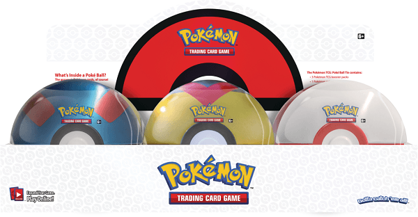 Pokémon Tcg - Poke ball tin spring 2021 - Set of 6 - Doe's Cards