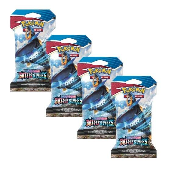 Pokémon - Battle styles -sleeved booster pack ( 24 pack bundle ) - Doe's Cards