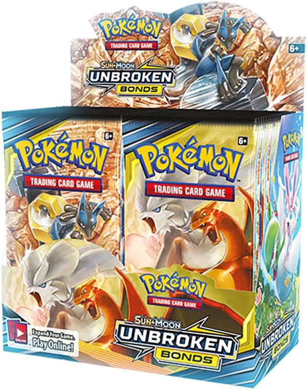 Pokemon Sun & Moon Unbroken bonds booster box - Doe's Cards