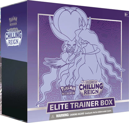 Pokémon - Chilling Reign - Elite trainer box - Shadow Rider Calyrex Vmax - Doe's Cards