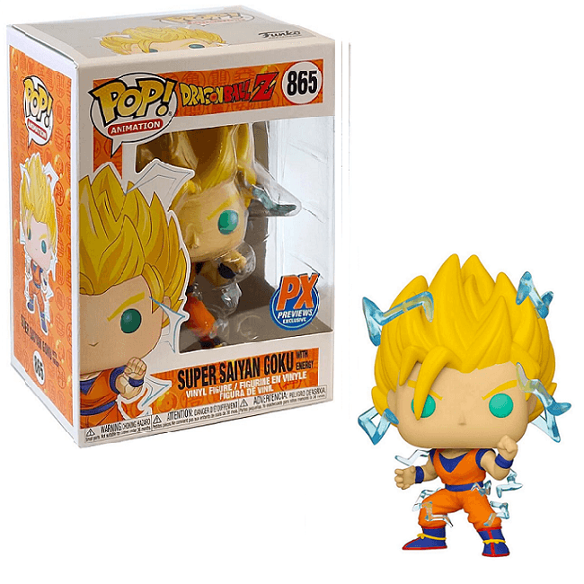 Pop Anime Dragonball Z Super Saiyan 2 PX exclusive - Doe's Cards