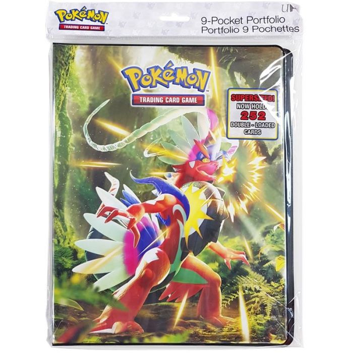 Ultra Pro Portfolio 9 Pocket Pokemon Scarlet & Violet SV1 - Doe's Cards